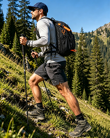 mens hiking backpack 20L mens hiking packback