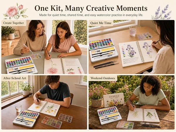 watercolor workbook for adults