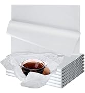 VOKOY 150 Sheets White Tissue Paper for Gift Bags, 24" x 36" Wrapping Tissue Paper Bulk for Weddi...