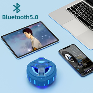 the floating Bluetooth speaker have the latest technology of Bluetooth 5.0