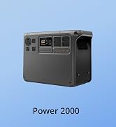 DJI Power 2000 Portable Power Station, 2048Wh LFP Battery | Compact Size, 3000W Stable Output, Fa...