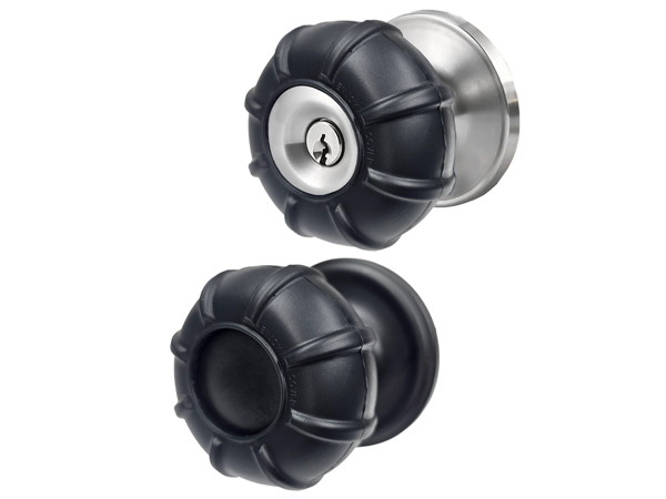 universal door knob grips black