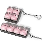 2 Pack Keyboard Fidget Toy,Clicky, Stress Relief Fidget Clicker Keychain – Fidget Toys for Adults...