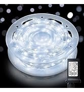 Beewin Fairy Lights Plug in,337.8Ft 800LED Waterproof Firefly Lights on Copper Wire-8 Modes Trans...