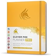 Clever Fox Planner PRO – Weekly & Monthly Life Planner to Increase Productivity, Time Management ...