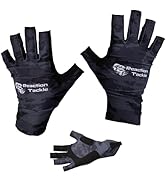 Reaction Tackle Fishing Gloves – UV Protection, Breathable & Durable for All-Day Comfort