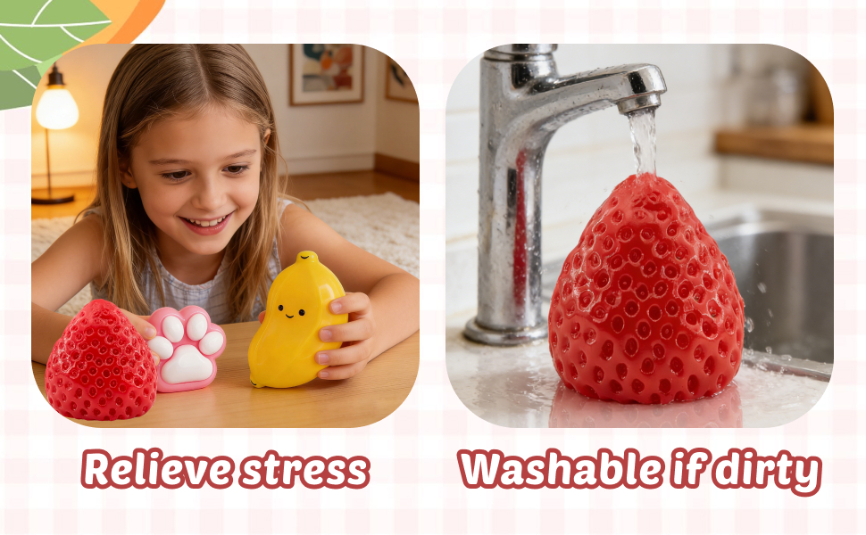 Soft Sensory Squeeze Toys