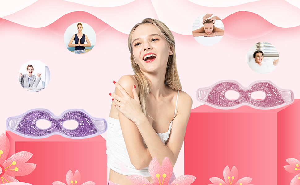 Gel Bead Cold Eye Masks