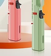 Samniu 4 Pack of Torch Lighter, Windproof Adjustable Jet Flame, with Safety Lock, Long Refillable...