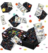 WenmthG Happy Birthday Surprise Gift Box Explosion for Money - DIY Pop Out Folding Bounce Explosi...