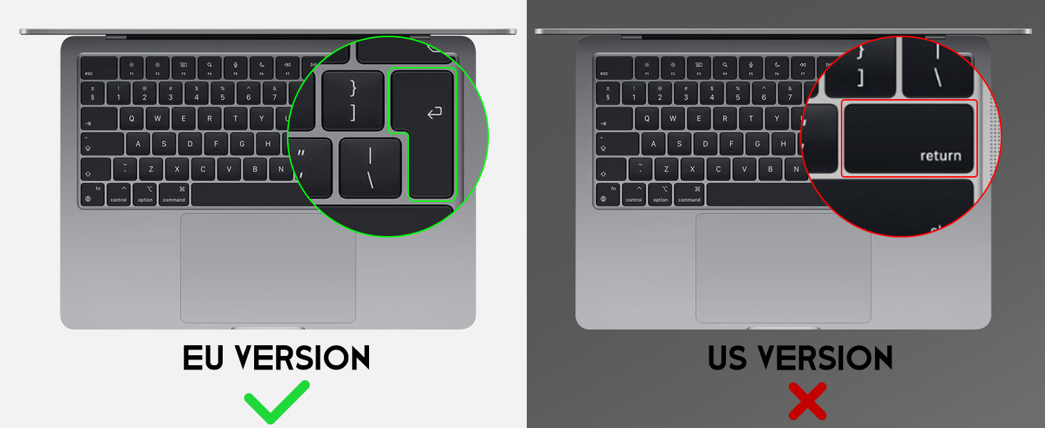 macbook air m3 keyboard cover