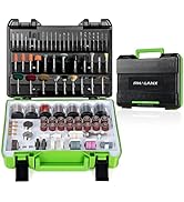 PHALANX Rotary Tool Accessory Kit, 420 Pcs Accessories Kit, 1/8"(3.2mm) Diameter Shanks, Universa...
