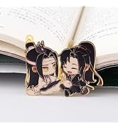 Chinese Mo Dao Zu Shi Bookmark, Grandmaster of Demonic Cultivation Wei Wuxian LAN Wangji Metal ho...