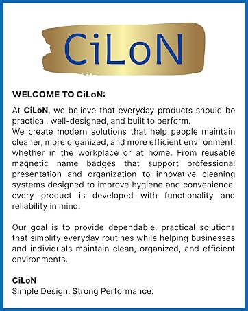 CILON is a brand focused on practical, modern solutions for everyday environments.