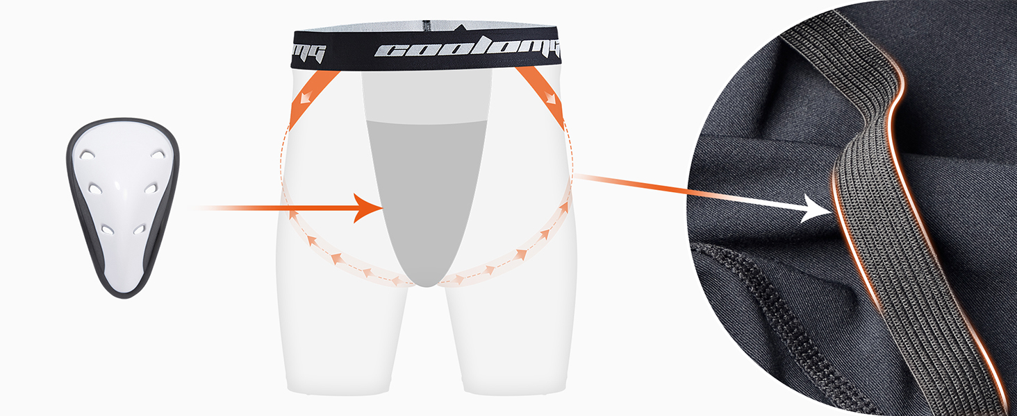 men cup shorts