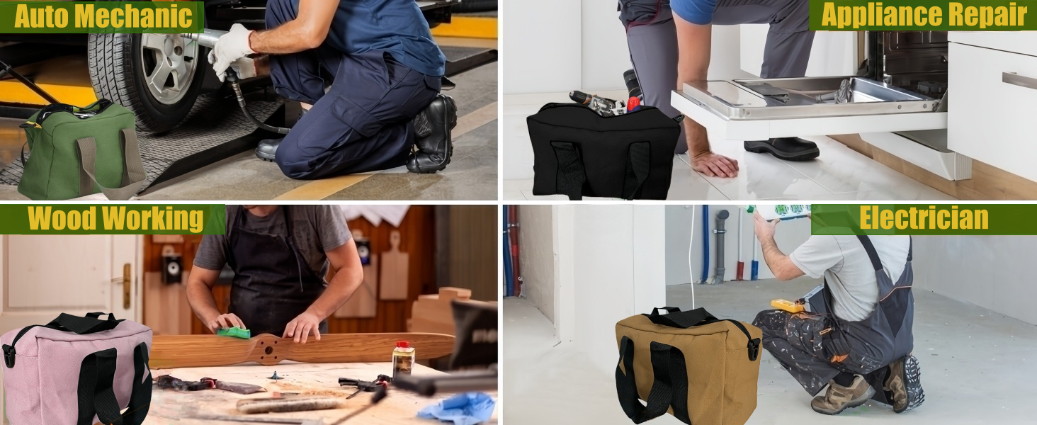 canvas tool bag