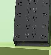 DEPOW Surge Protector Power Strip, 6.5FT Long Flat Plug Extension Cord with 22 AC Outlets (1875W/...
