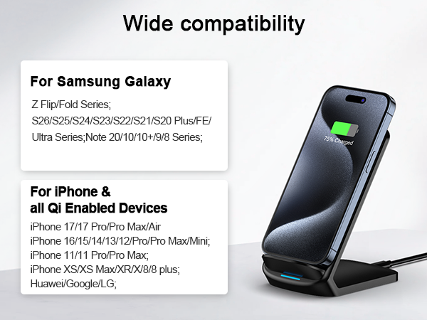 wireless charging stand