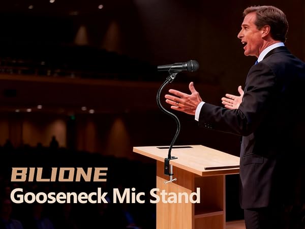 gooseneck mic stand