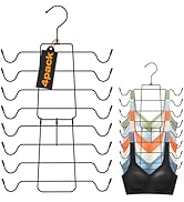 Ulimart 2 Pack Bra Organizer,Tank Top Hangers Space Saving,Closet Organizers and Storage,Bra Hang...