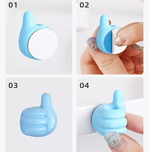 Adhesive Wall Hooks