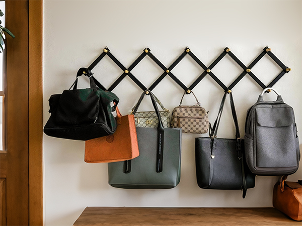 Hang accessories & decorate your wooden home with this premium grey foldable coat rack.