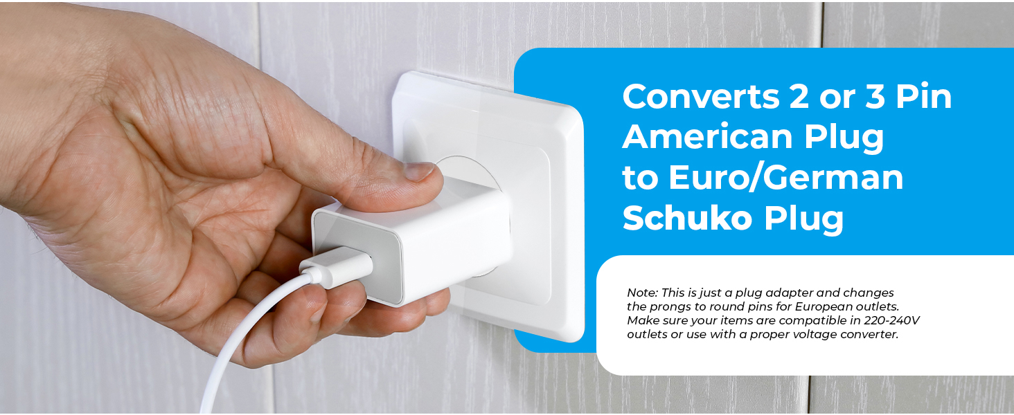 European Travel Adapter
