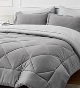 Bedsure Tufted Boho Comforter Set Twin Size - Beige Boho Bed Set