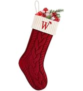 Doitory Christmas Stockings,Christmas Decoration Knitted Soft & Comfortable Stockings,Hanging Lon...