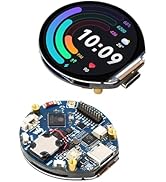 ESP32-S3 1.46inch Round Touch Display Development Board, 412x412 Pixels IPS Display Panel, Accele...