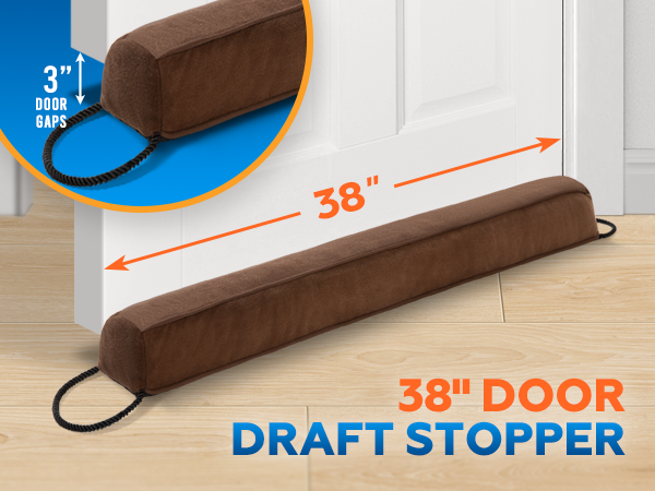 38 inch door draft stopper