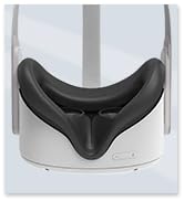 AMVR Face Cover for Oculus Quest 2, Sweatproof Silicone Face Pad Mask & Face Cushion for Oculus Q...