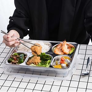 Stainless Steel Divided Tray