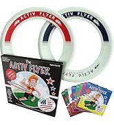 Activ Life Kid’s Flying Rings (2 Pack) They Fly Straight & Don’t Hurt, 80% Lighter Than Standard ...