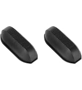 2Pcs Replacement Plastic Stud Luggage Feet Pads Baggage Replacement Stud Foot Black Feet Pads for...