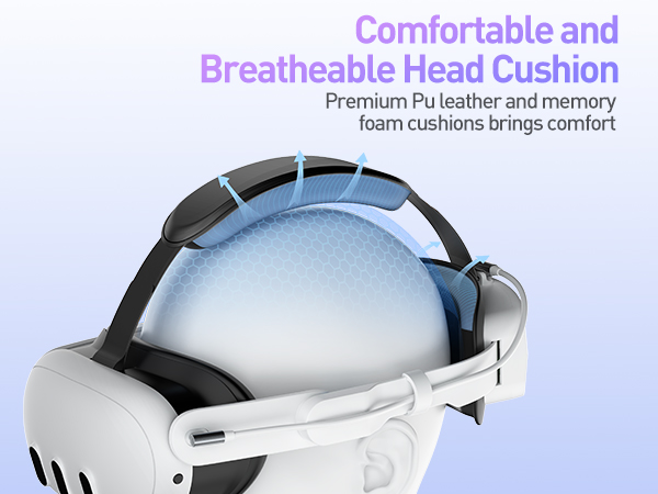 oculus quest 3 head strap with battery