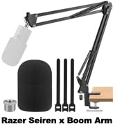 Razer Seiren x Boom Arm