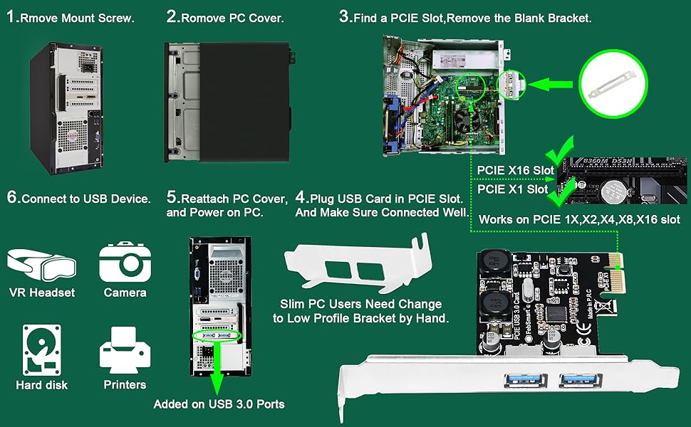 pcie expansion card pcie usb 3.0 expansion card pcie usb 3 expansion card PCI express usb card