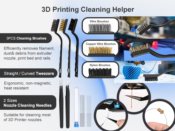 3d printer Nozzle cleaning tools