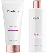 FARMASi 2 Pack Dr. C. Tuna Reviving Shampoo & Hair Mask Gift Set, Daily Strengthening Cleanse & L...