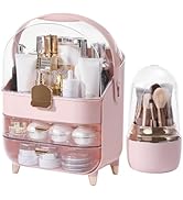 Makeup Organizer Countertop, Skincare Bathroom Counter Organizer, Storage Box Cosmetic Display Ca...