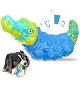 TOOPTATE Dog Toys for Aggressive Chewers - Indestructible Dog Toy Squeaky Chew Toys for Large and...