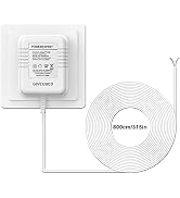 Doorbell Transformer, AC 24V 500mA Power Supply for Doorbell, C Wire Thermostat Power Adapter, 31...