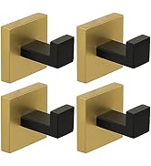 Alise Towel Hooks Single Robe Clothes Hook for Bathroom Toilet Shower Bathtub Bedroom Kitchen Wal...