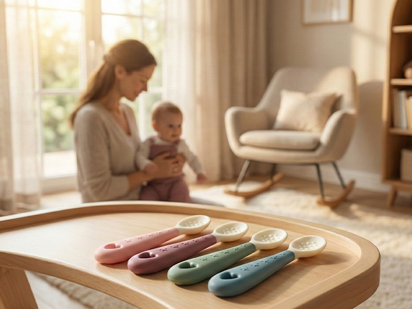 Silicone Baby spoons