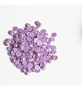 AB Round Diamond Painting Bead, AB Drill Purple Single Color 209, 1000PCS
