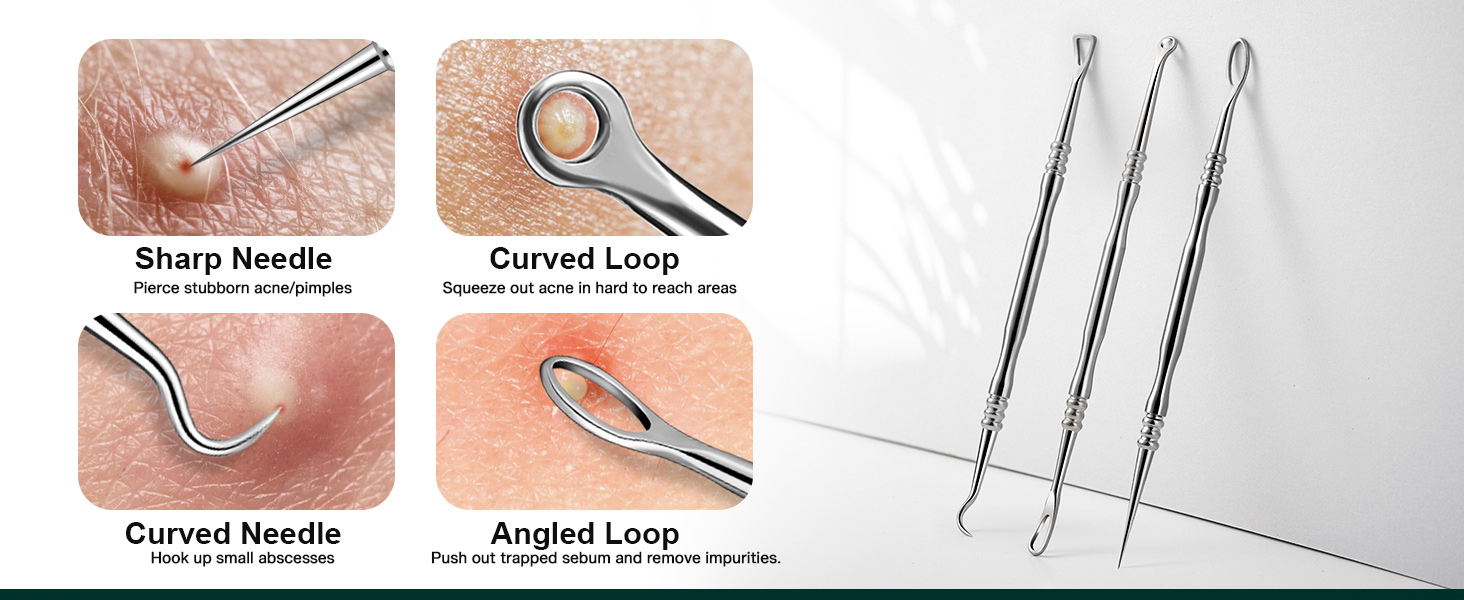 Blackhead and Acne Extractor Kit