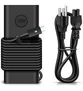 130W Slim USB C Charger Compatible with Dell Notebooks | for XPS15 9500 9510 9520 9530 XPS17 9710...