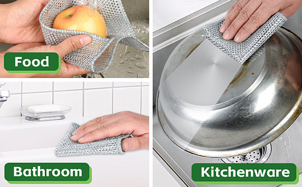 Multifunctional Wire Dishwashing Rags