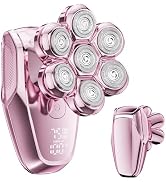 7D Electric Razors for Women, 2 Speeds & IPX8 Waterproof,Pink Ginger | Electric Shaver for Women,...